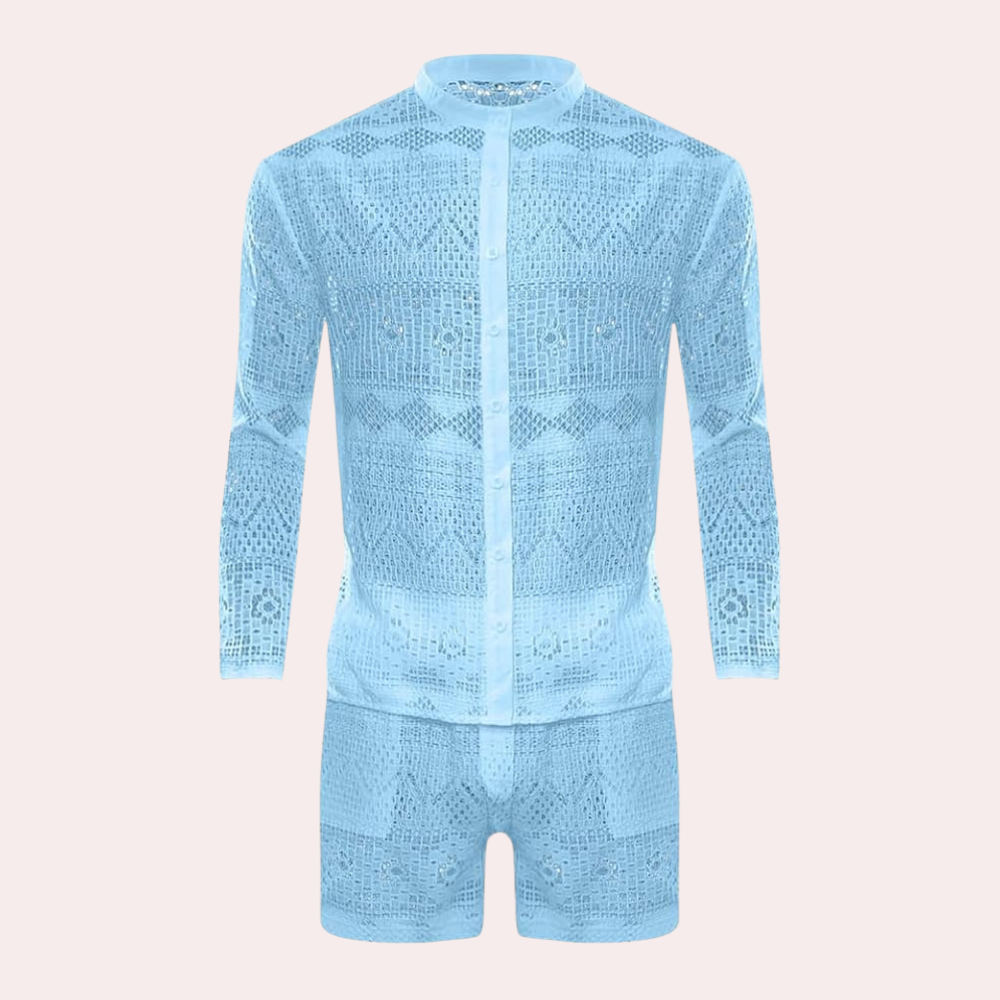 Lightweight Edge Somerset for Men - Cai-Light blue-S-Nora Luxe