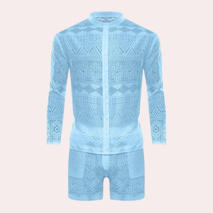 Lightweight Edge Somerset for Men - Cai-Light blue-S-Nora Luxe