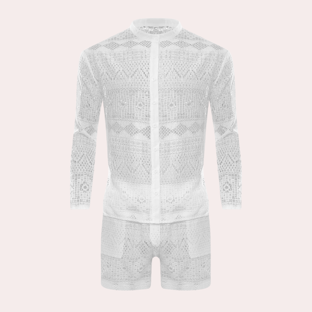Lightweight Edge Somerset for Men - Cai-White-S-Nora Luxe