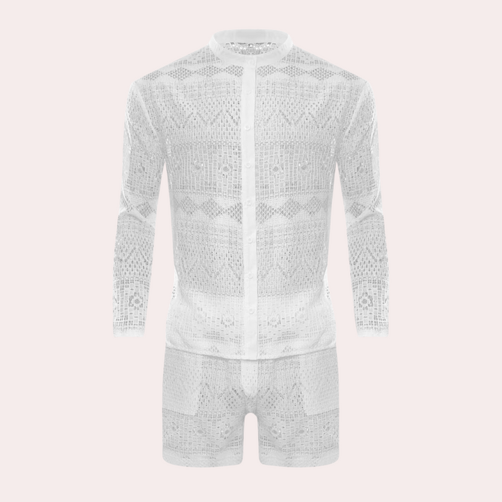Lightweight Edge Somerset for Men - Cai-White-S-Nora Luxe