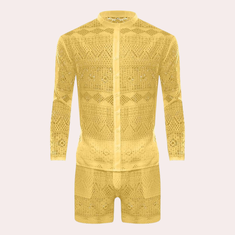 Lightweight Edge Somerset for Men - Cai-Yellow-S-Nora Luxe