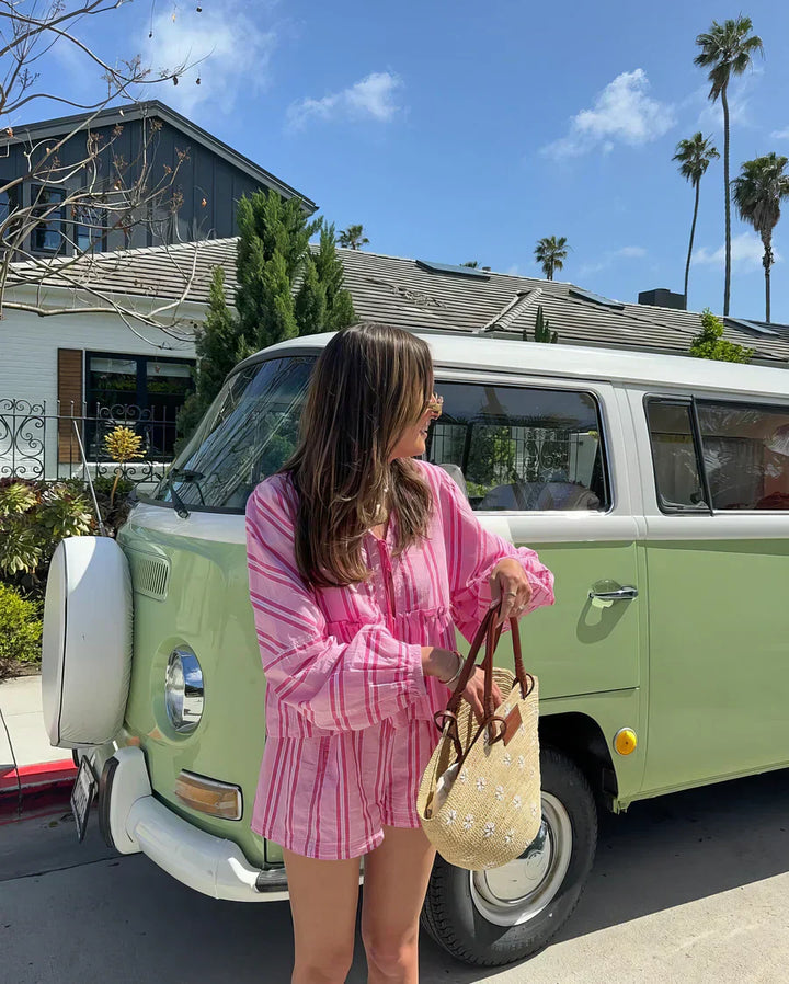 Lightweight leisure outfit for women – Solenne-Green-S-Nora Luxe