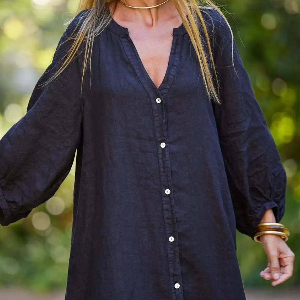 Lightweight Long Summer Dress - Naomi-White-2XS-Nora Luxe