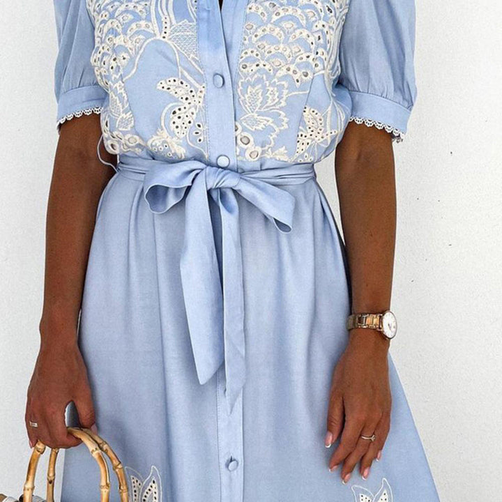 Lightweight Maxi Dress - Marielle-White-S-Nora Luxe