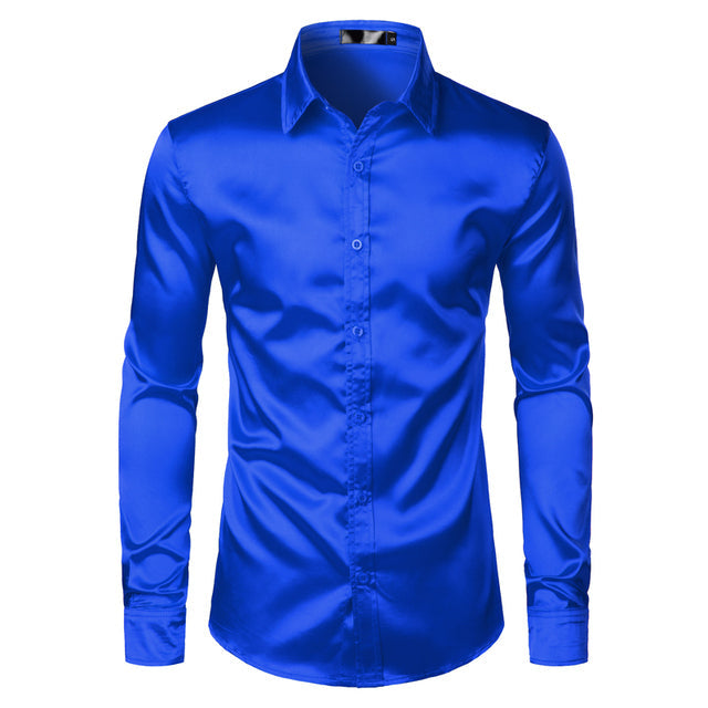Lightweight Men's Shirt - Lucas-Blue-S-Nora Luxe