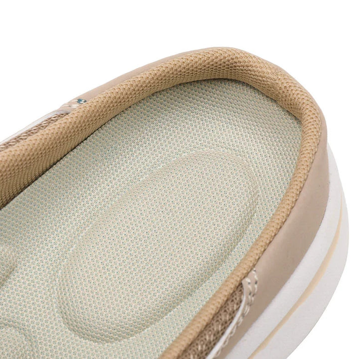 Lightweight Men's Slip-On Slippers with Comfortable Footbed - Lucas-Black-2.5-Nora Luxe