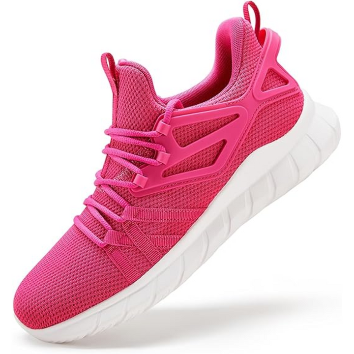 Lightweight Mesh Women's Hiking Sneakers - Georgia-Pink-3.0-Nora Luxe