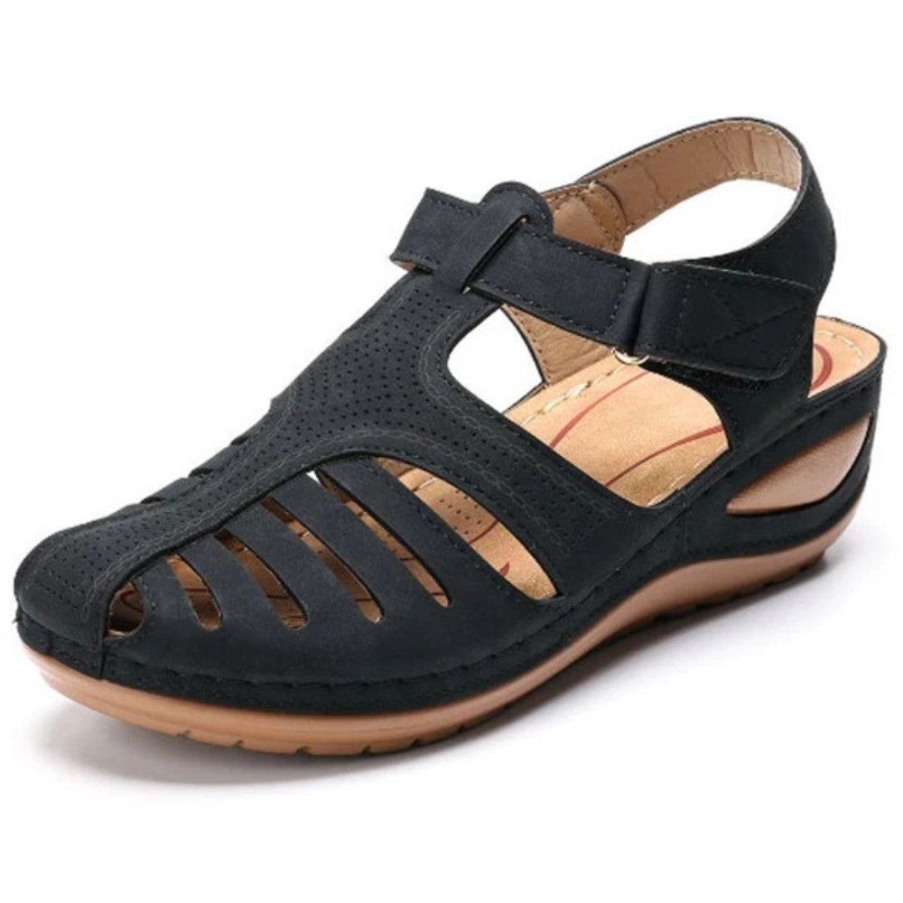 Lightweight Orthopedic Fly Knitted Shoes | Superior Comfort-5-Black-Nora Luxe