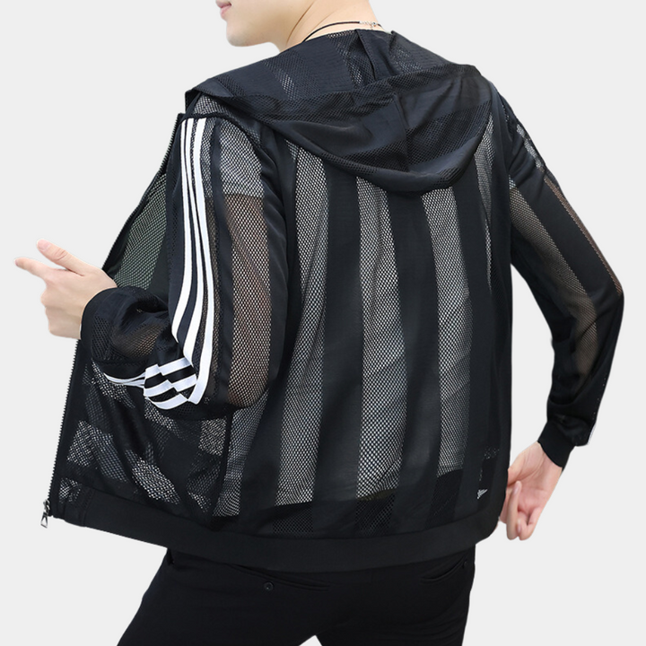 Lightweight Summer Jacket with Hood for Men - Vince-S-Nora Luxe