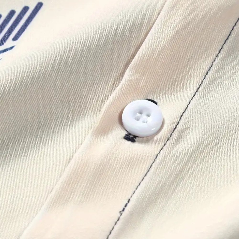 Lightweight Summer Shirt for Men - Cassian-S-Nora Luxe