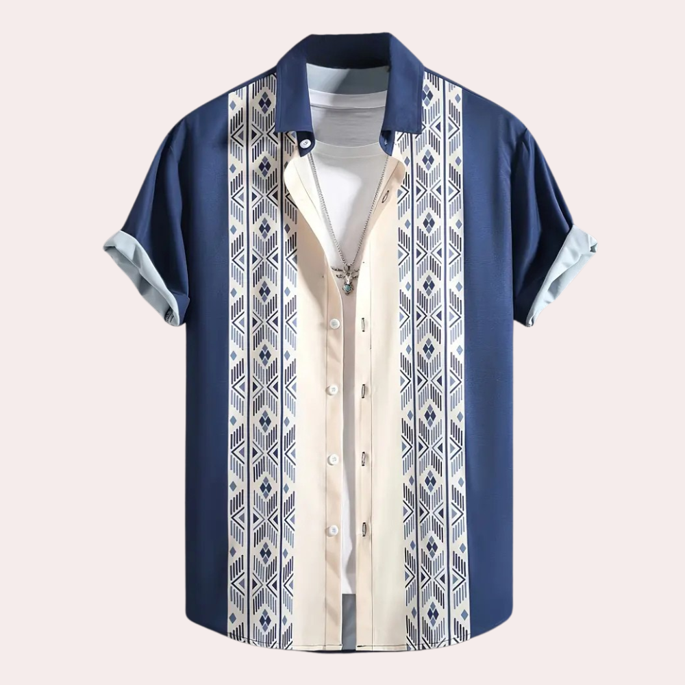 Lightweight Summer Shirt for Men - Cassian-S-Nora Luxe