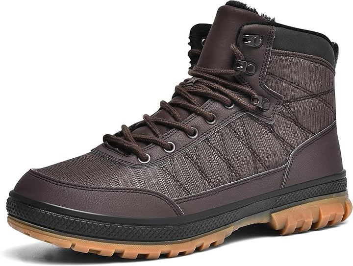 Lightweight Waterproof Men's Walking Shoes - Mark-Dark Brown-7.0-Nora Luxe
