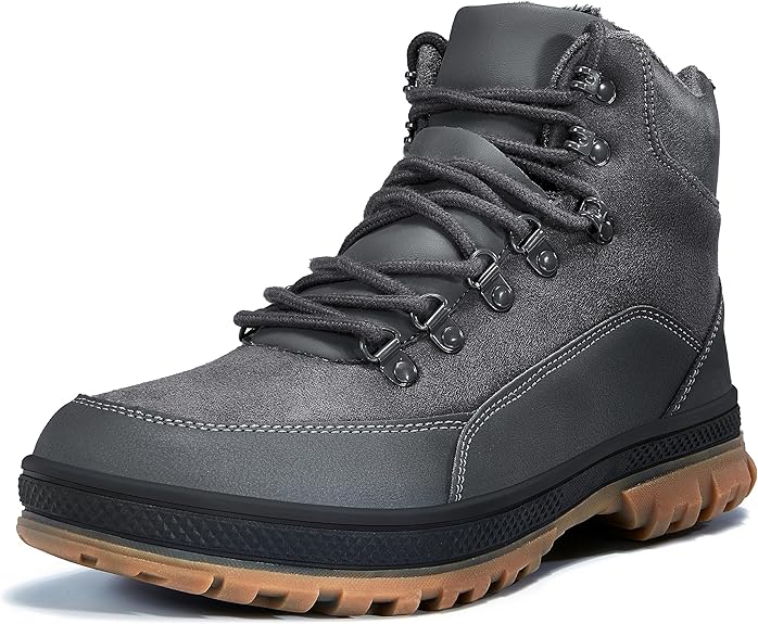Lightweight Waterproof Men's Walking Shoes - Mark-Dark Gray-7.0-Nora Luxe
