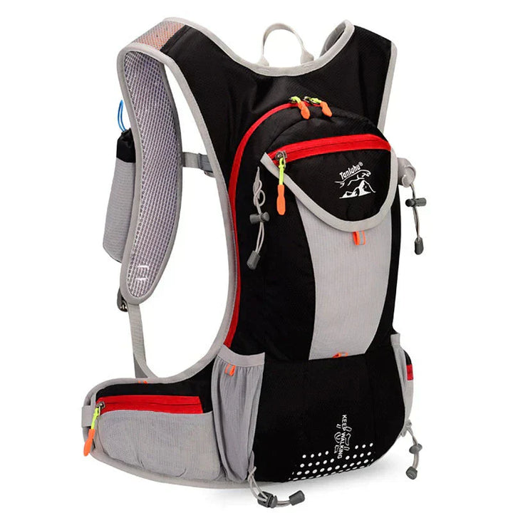 Lightweight, Waterproof & with Integrated Water Bladder - AquaPack-Black-Nora Luxe