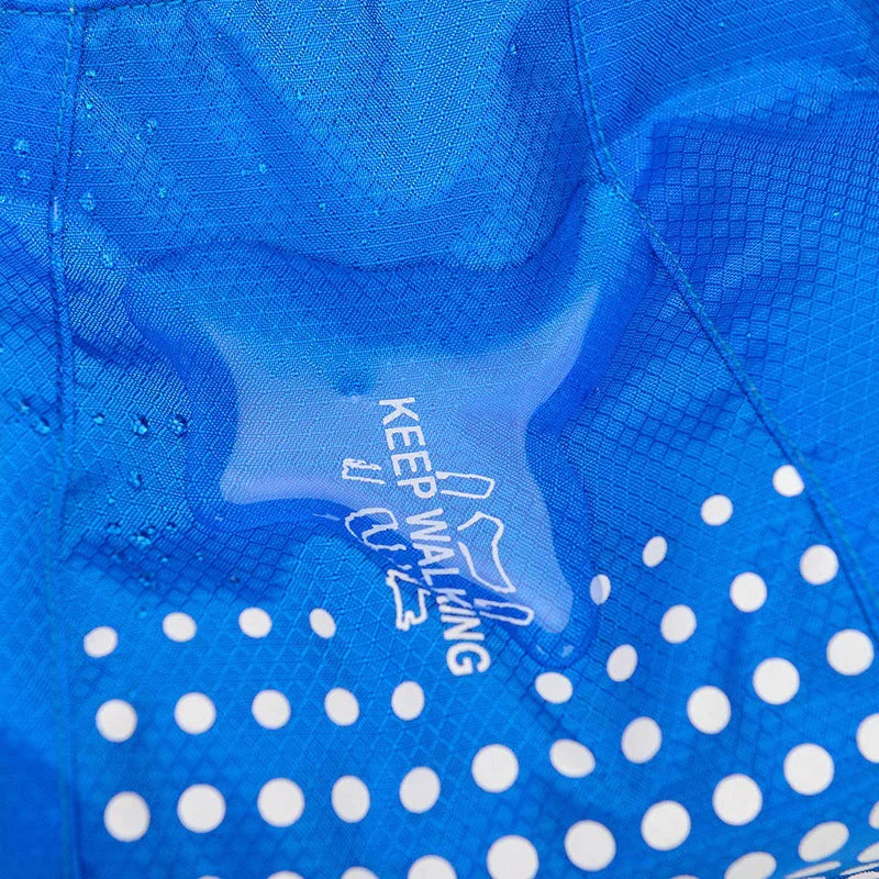 Lightweight, Waterproof & with Integrated Water Bladder - AquaPack-Blue-Nora Luxe