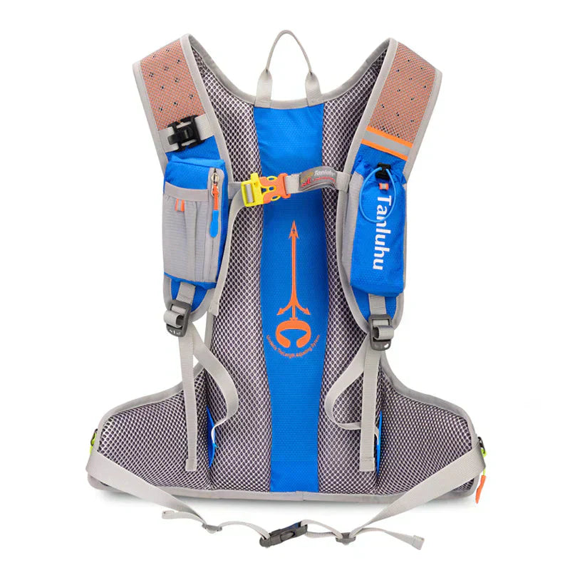 Lightweight, Waterproof & with Integrated Water Bladder - AquaPack-Blue-Nora Luxe