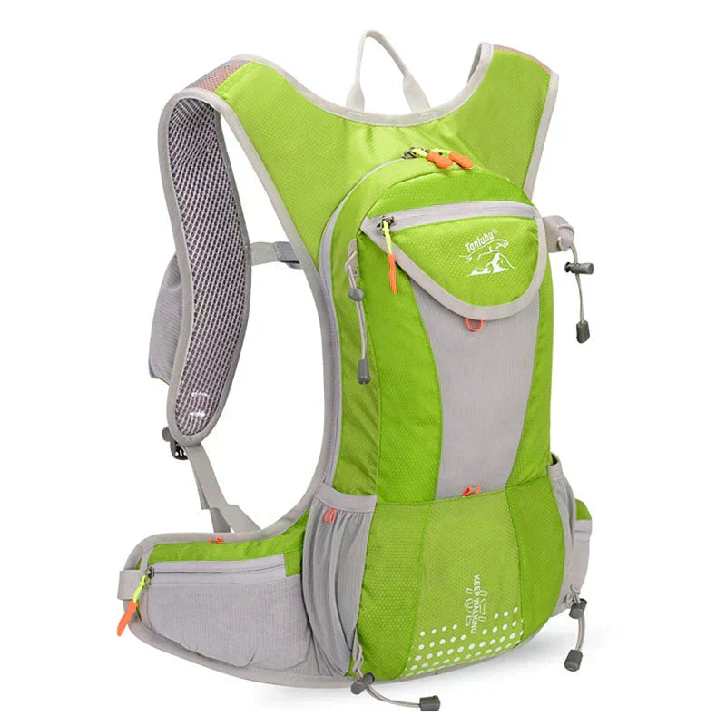 Lightweight, Waterproof & with Integrated Water Bladder - AquaPack-Green-Nora Luxe
