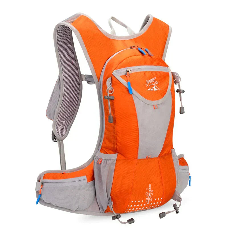 Lightweight, Waterproof & with Integrated Water Bladder - AquaPack-Orange-Nora Luxe