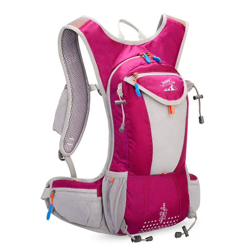 Lightweight, Waterproof & with Integrated Water Bladder - AquaPack-Pink-Nora Luxe