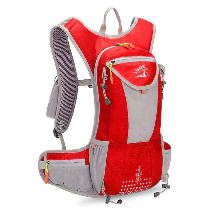 Lightweight, Waterproof & with Integrated Water Bladder - AquaPack-Red-Nora Luxe
