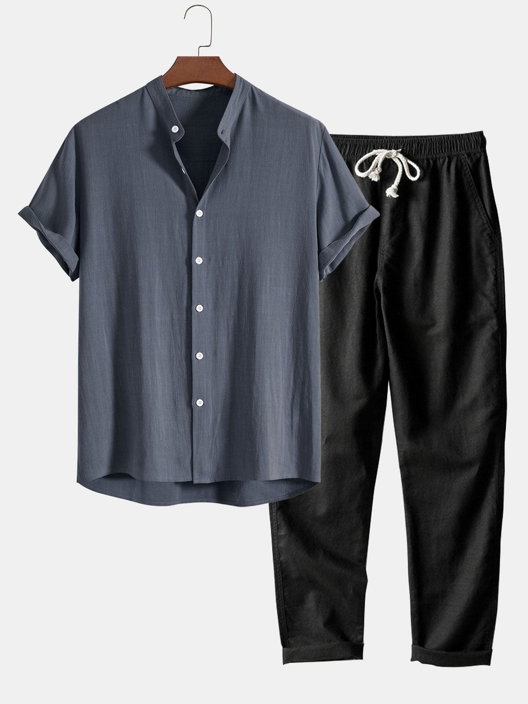 Linen Set - Ramos-Gray-S-Nora Luxe