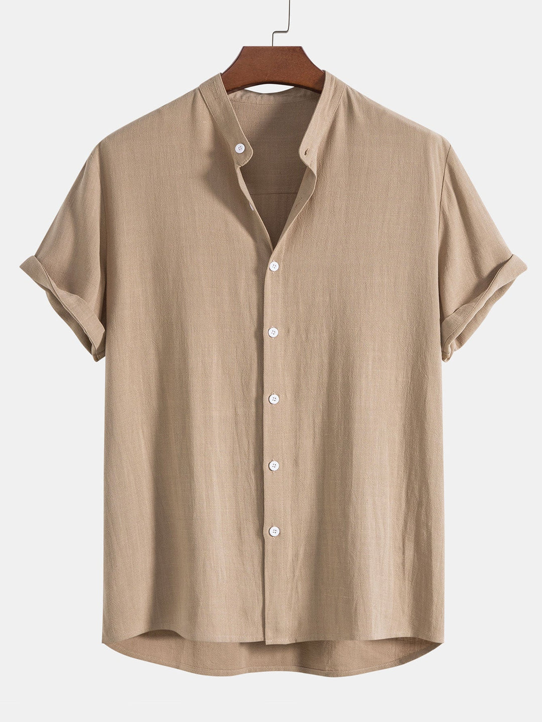 Linen Shirt and Trouser Set - Antonio-Marine blue-S-Nora Luxe