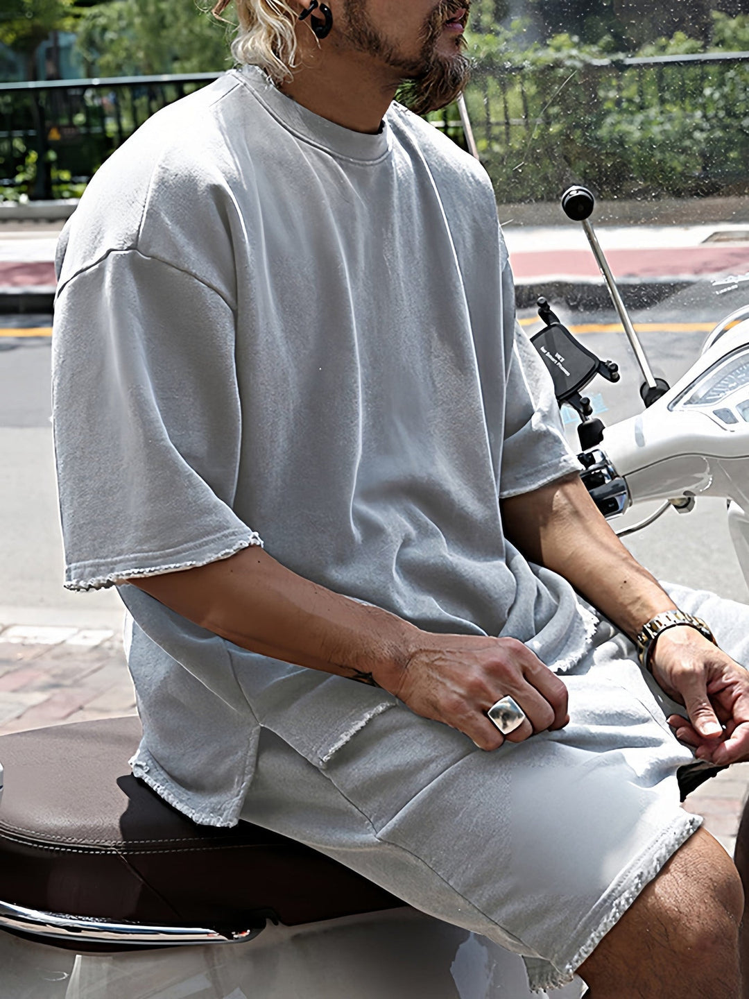 Locking leisure sports set for men – Farid-Black-M-Nora Luxe