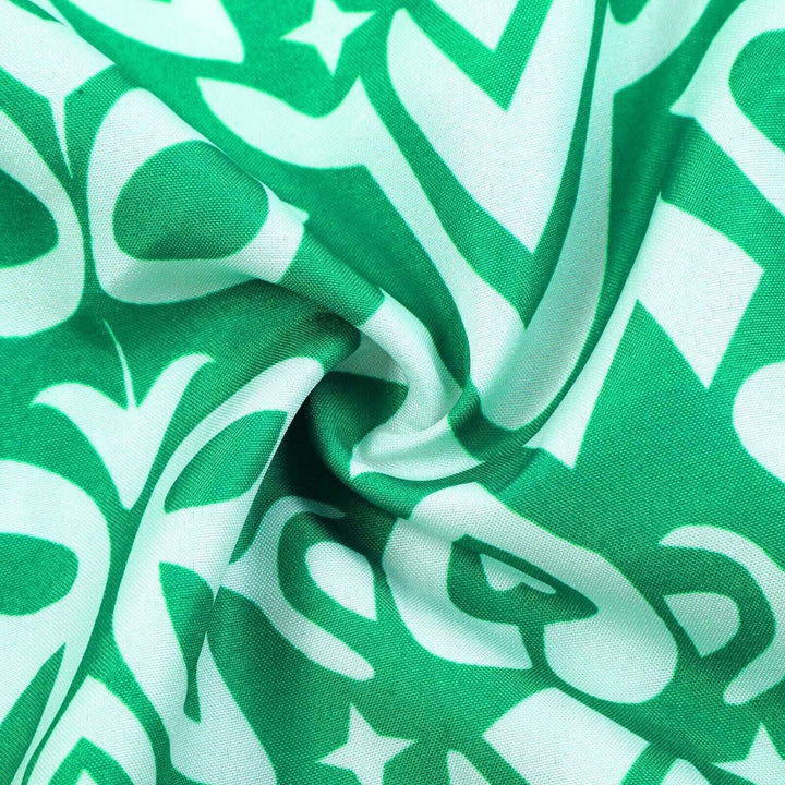 Long Floral Dress with V-neck – Liora-S-Red-Nora Luxe