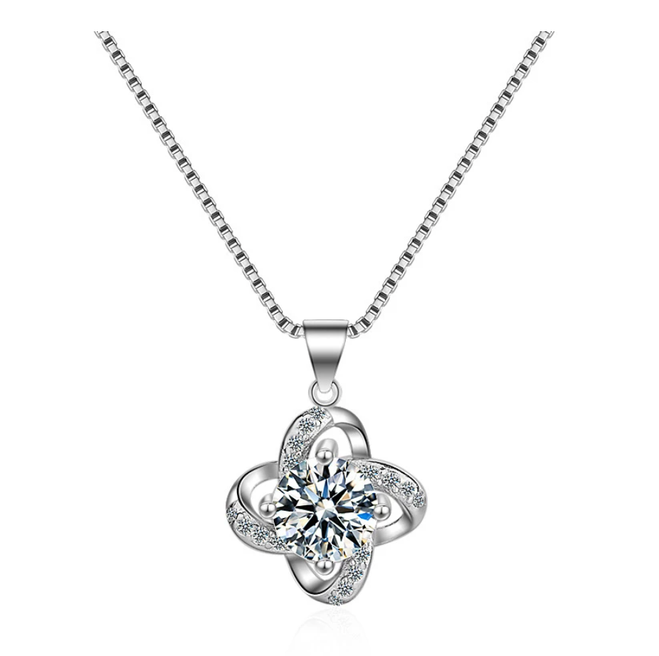 Love Knot Necklace-Nora Luxe