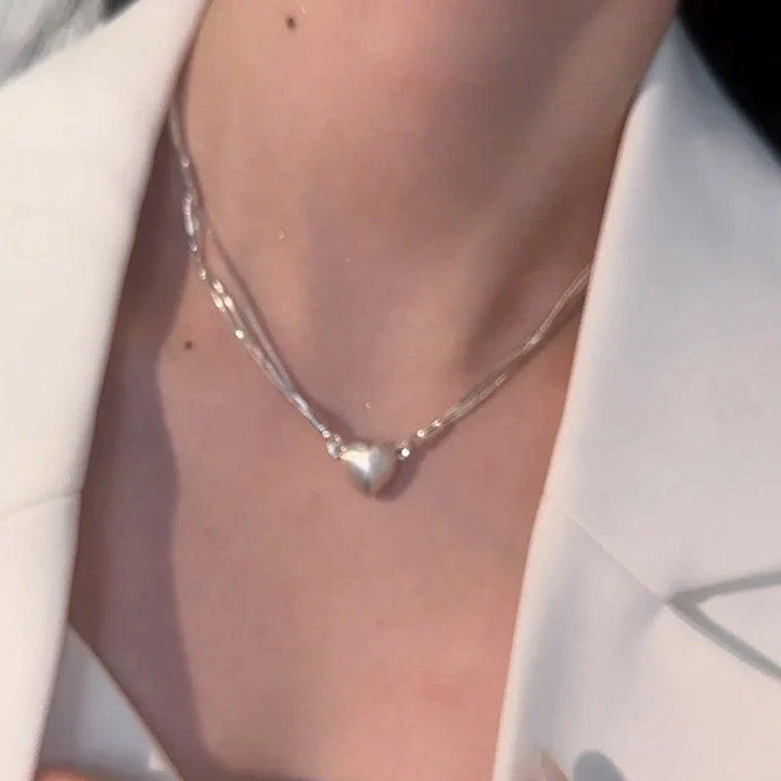 Love Magnet Pendant Necklace-Nora Luxe