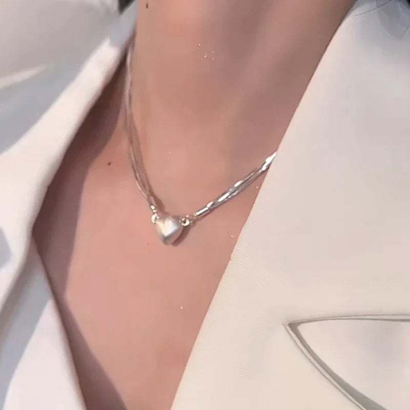 Love Magnet Pendant Necklace-Nora Luxe