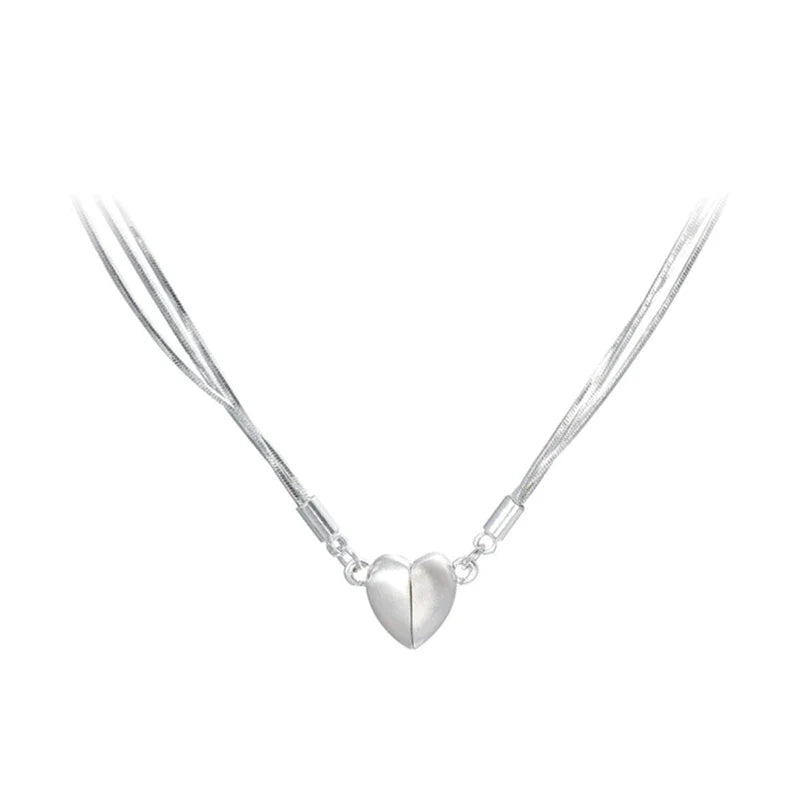 Love Magnet Pendant Necklace-Nora Luxe