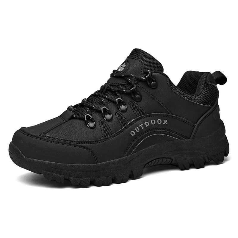 Low Walking Shoes - StrideEase-Black-5.5-Nora Luxe