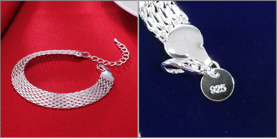 Lucky Silver Braided Bracelet | Fortune Positivity Charm-Nora Luxe