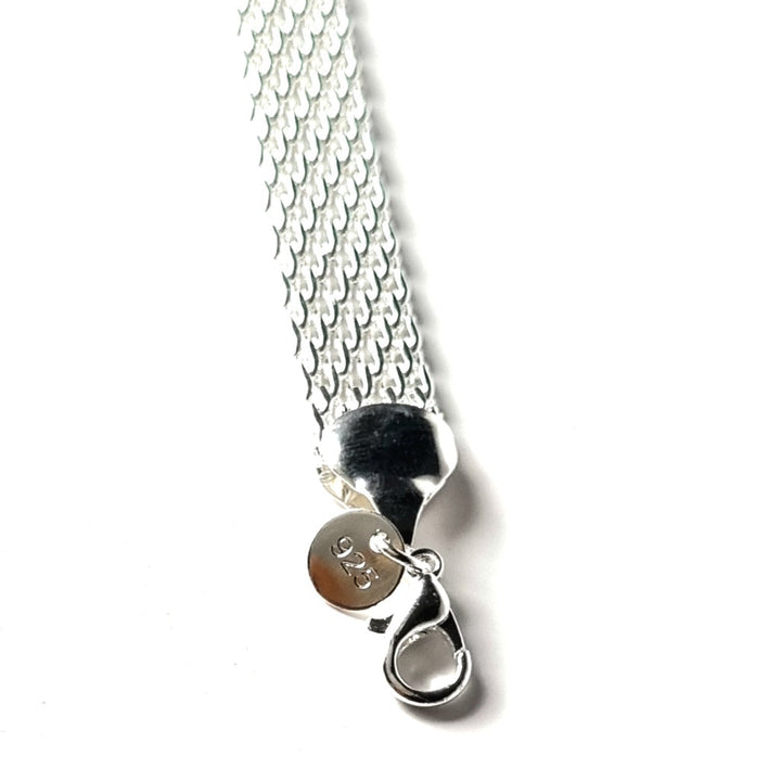 Lucky Silver Braided Bracelet | Fortune Positivity Charm-Nora Luxe
