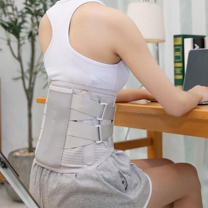 Lumbar Back Brace – Thijmen-Silver-S-The Livary