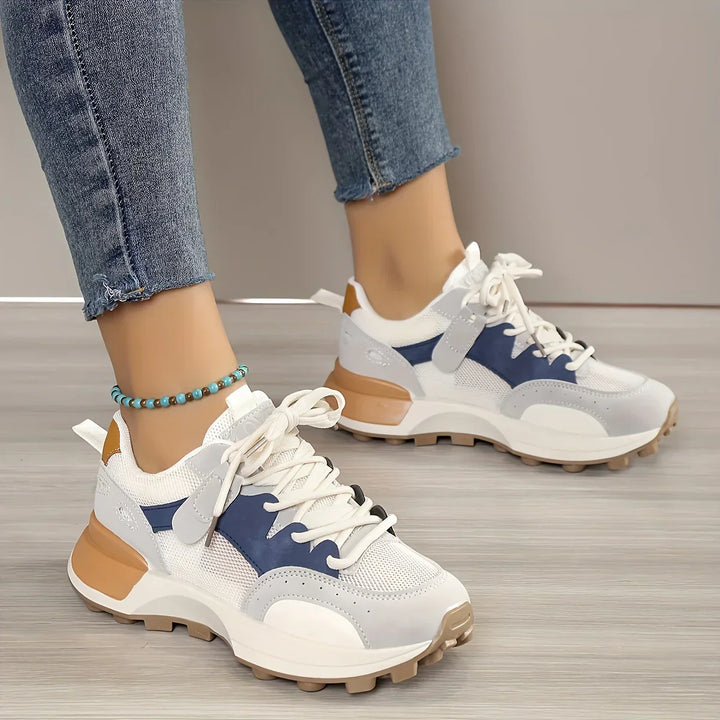 Luna Ademend Sports Trainers | Comfortable & Non-slip Design-12-Gray-Nora Luxe