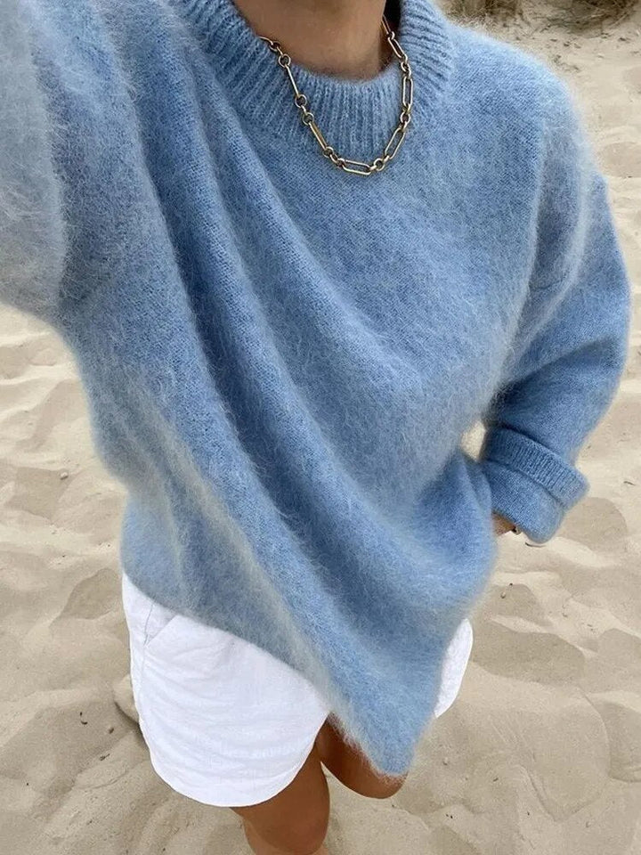 Luna Sweater-Apricot-S-Nora Luxe