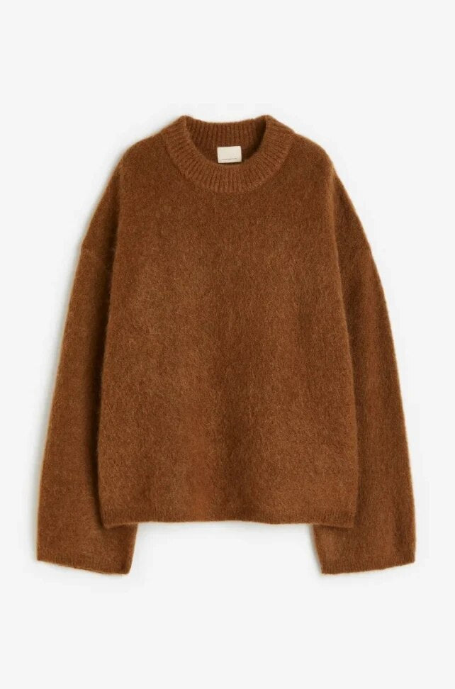 Luna Sweater-Brown-S-Nora Luxe
