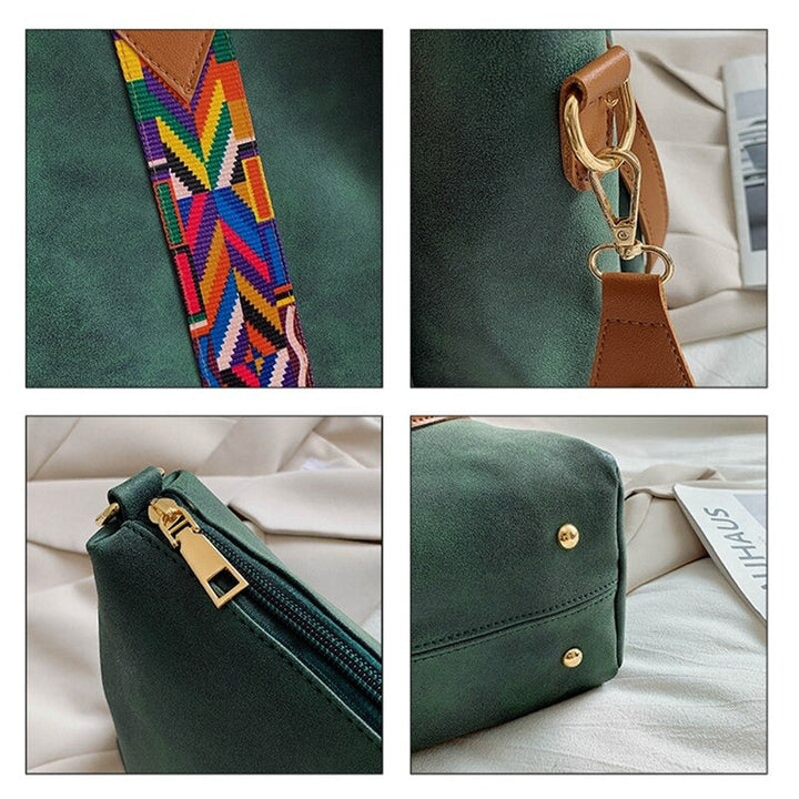 Spacious PU Leather Everyday Carry Tote