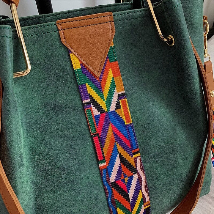 Spacious PU Leather Everyday Carry Tote
