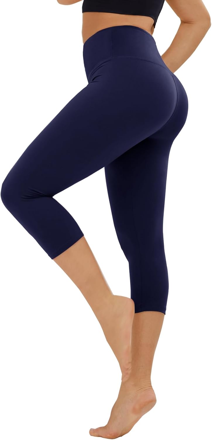 LuxeFit High-Waisted Leggings - Selene-Black-S-Nora Luxe