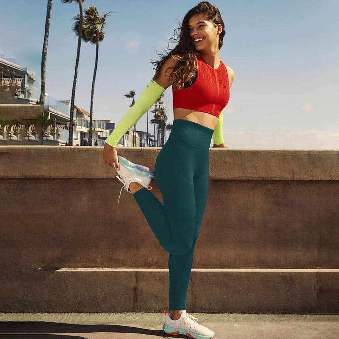 LuxeFit High-Waisted Leggings - Selene-Black-S-Nora Luxe