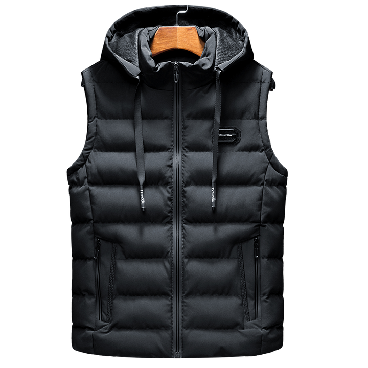 Luxurious Autumn Bodywarmer - Valdemar-Blue-XS-Nora Luxe