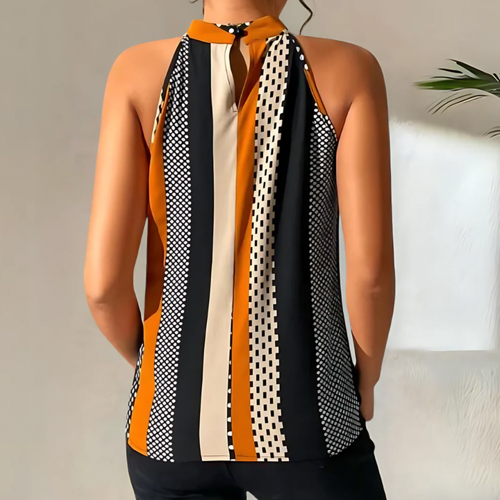 Luxurious Ladies Top with Trendy Design - Celeste-S-Nora Luxe