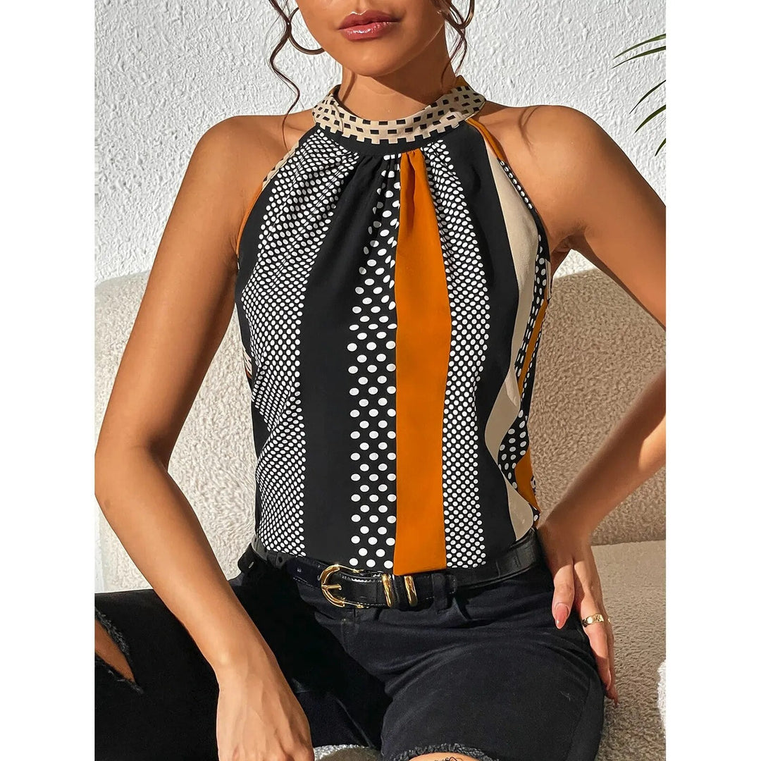 Luxurious Ladies Top with Trendy Design - Celeste-S-Nora Luxe