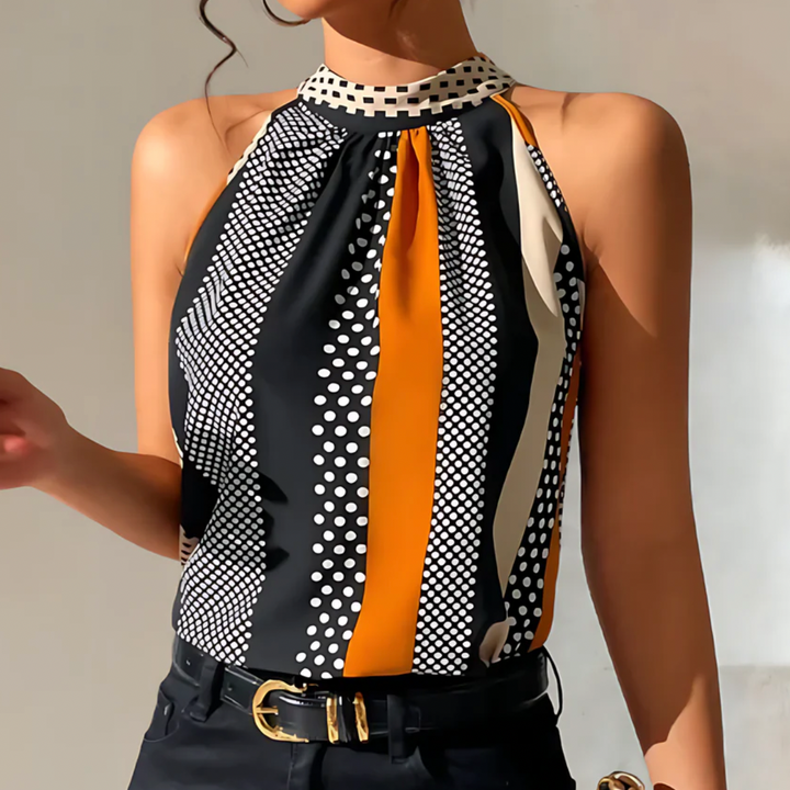 Luxurious Ladies Top with Trendy Design - Celeste-S-Nora Luxe