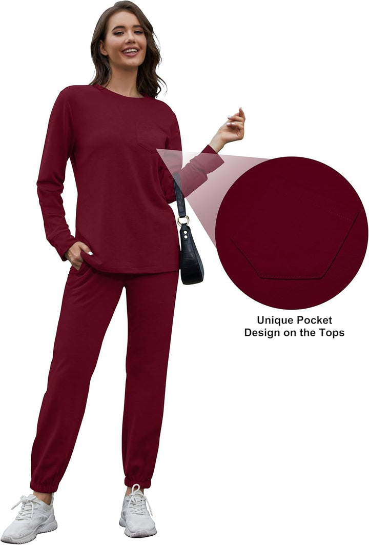 Luxury 2-Piece Jogging Outfit - Lisa-Black-S-Nora Luxe