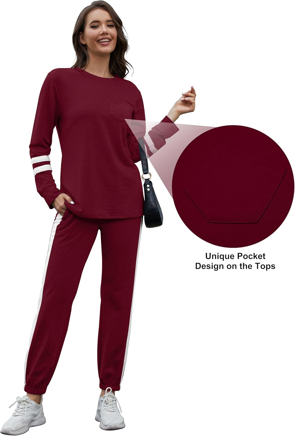 Luxury 2-Piece Jogging Outfit - Lisa-Black-S-Nora Luxe