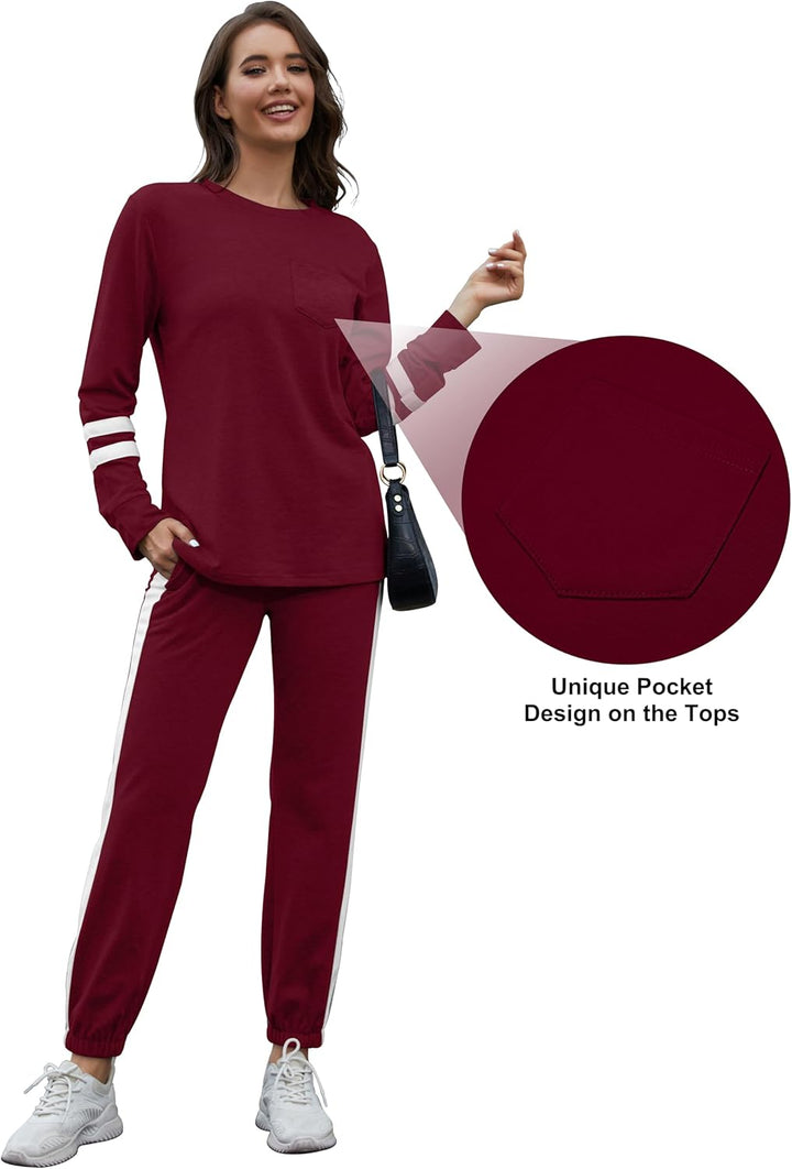 Luxury 2-Piece Jogging Outfit - Lisa-Black-S-Nora Luxe